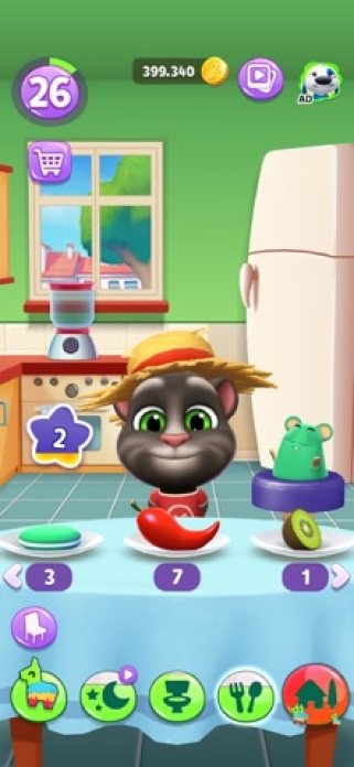 Mein Talking Tom 2 Smartphone-Screenshot