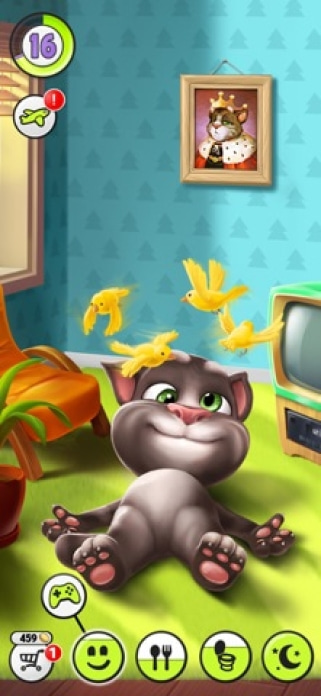 Mein Talking Tom Smartphone-Screenshot