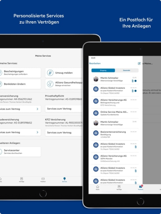 Meine Allianz Tablet-Screenshot2