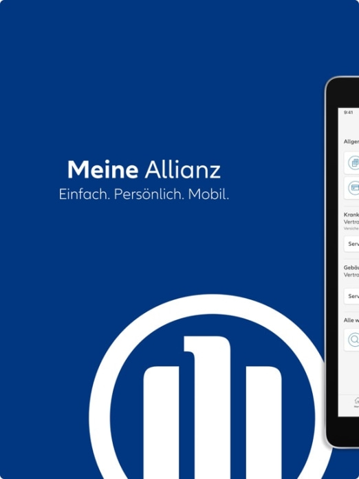 Meine Allianz Tablet-Screenshot