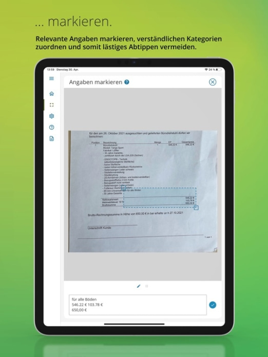 MeinELSTER+ Tablet-Screenshot3