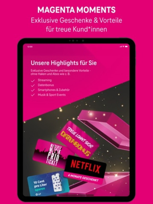 MeinMagenta: Handy & Festnetz Tablet-Screenshot4