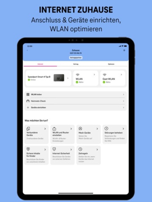 MeinMagenta: Handy & Festnetz Tablet-Screenshot5