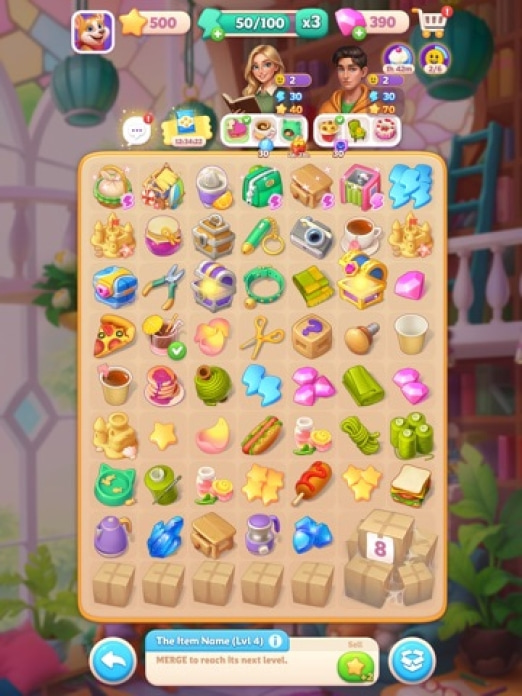 Merge Hotel Empire－Design Game Tablet-Screenshot9