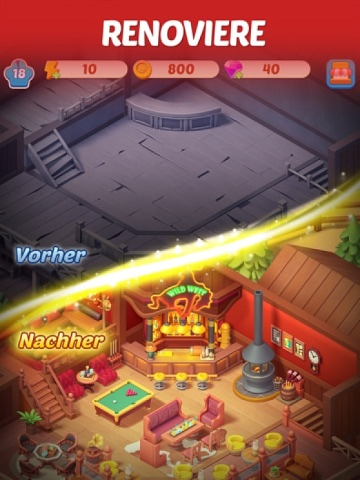 Merge-Küche Themenrestaurant Tablet-Screenshot4