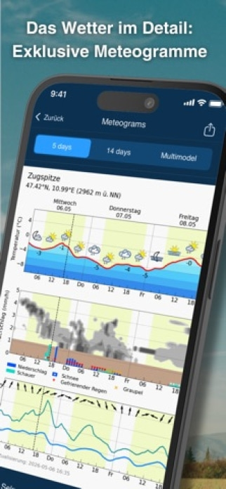 Wetter & Regenradar meteoblue Smartphone-Screenshot2