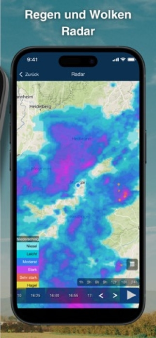 Wetter & Regenradar meteoblue Smartphone-Screenshot3