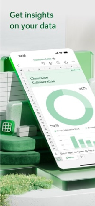 Microsoft Excel Smartphone-Screenshot
