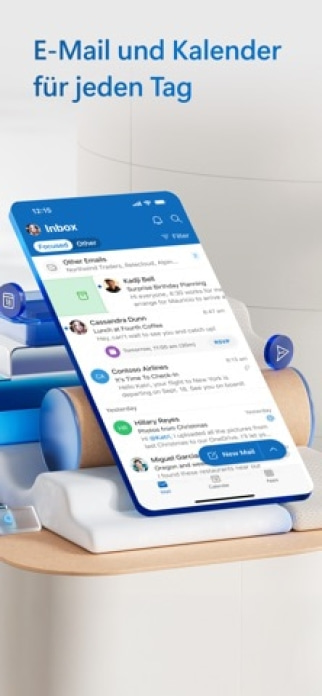 Microsoft Outlook Smartphone-Screenshot