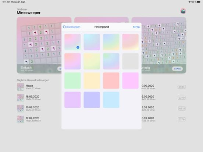 Mineswifter (Minesweeper) Tablet-Screenshot6