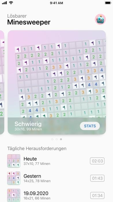 Mineswifter (Minesweeper) Smartphone-Screenshot