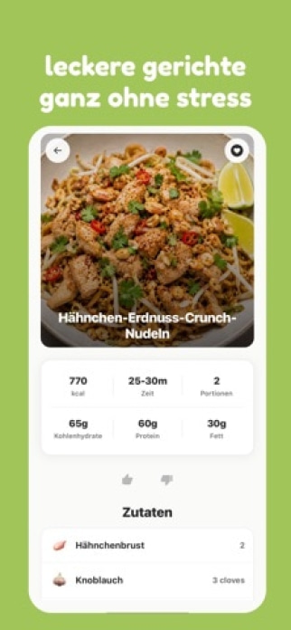 mise – Essensplaner Smartphone-Screenshot3