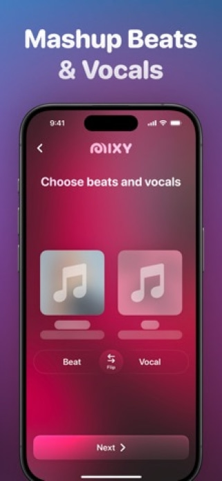 Mixy - Make Mashups Smartphone-Screenshot2