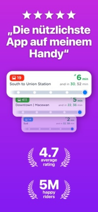 Momego: Bus, Bahn & &Ouml;PNV Info Smartphone-Screenshot8