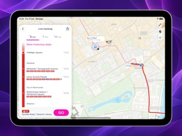 Momego: Bus, Bahn & ÖPNV Info Tablet-Screenshot4