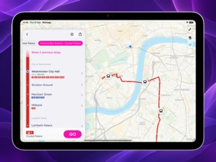 Momego: Bus, Bahn & &Ouml;PNV Info Tablet-Screenshot5