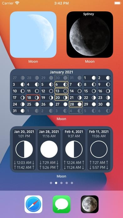 Mondphasen + Mondkalender Smartphone-Screenshot5