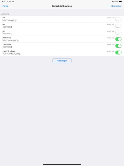 Mondphasen + Mondkalender Tablet-Screenshot4