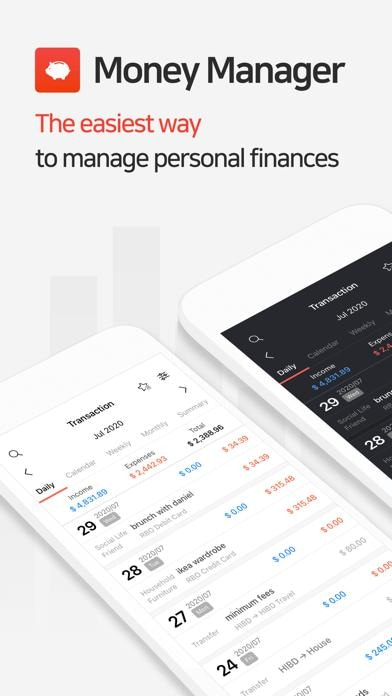 Money Manager (Remove Ads) Smartphone-Screenshot