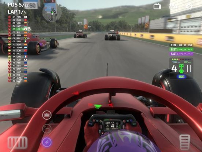 Monoposto Tablet-Screenshot