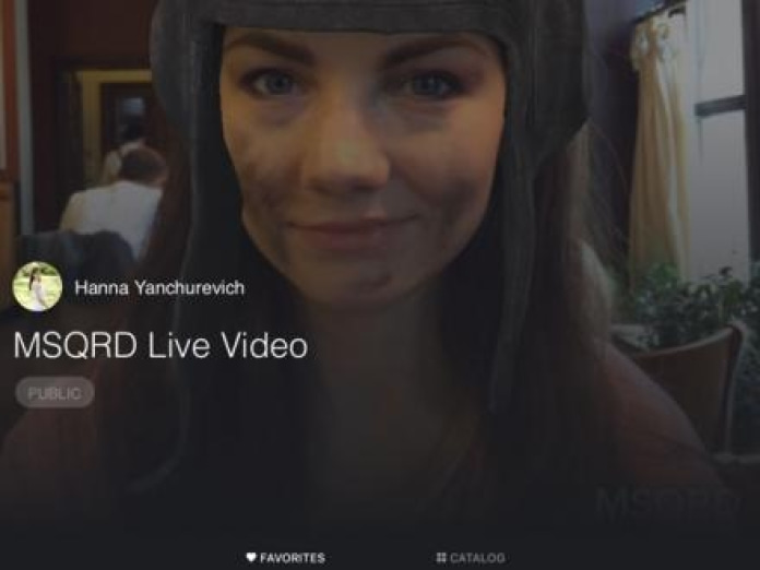 MSQRD –” Live-Filter für Video-Selfies Smartphone-Screenshot2