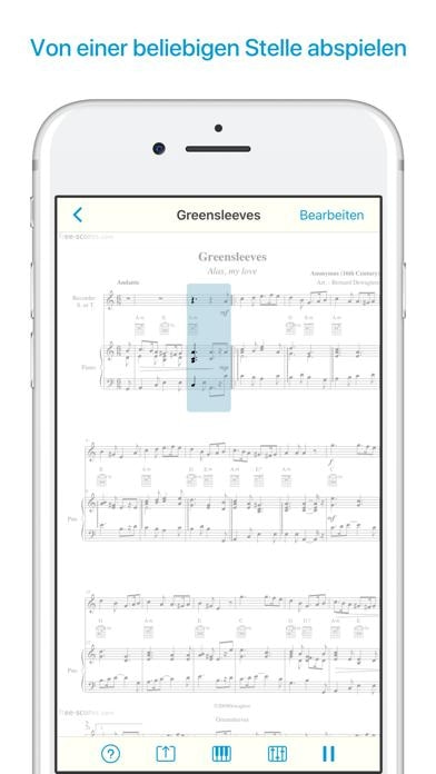 Musik Noten Scanner & Leser Smartphone-Screenshot3