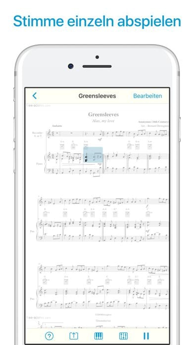 Musik Noten Scanner & Leser Smartphone-Screenshot5