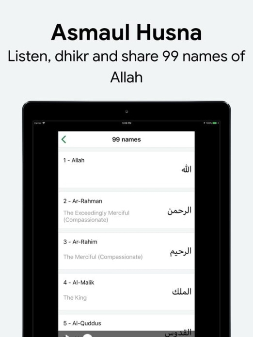 Muslim: Gebetszeiten, Qibla Tablet-Screenshot5