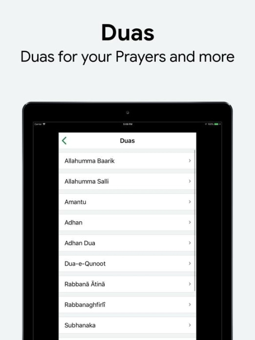 Muslim: Gebetszeiten, Qibla Tablet-Screenshot6