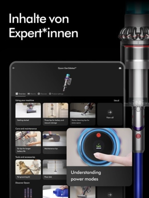 MyDyson&trade; Tablet-Screenshot4