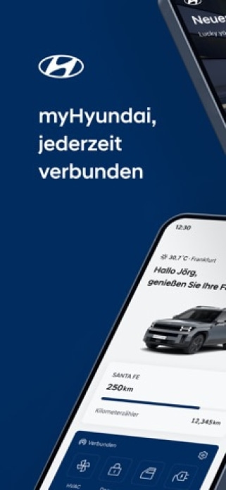 myHyundai Smartphone-Screenshot