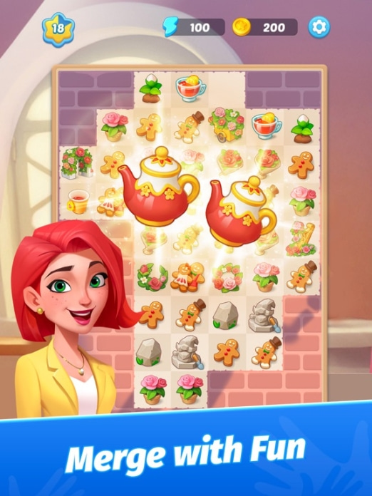 Mystery Town: Merge Games Tablet-Screenshot