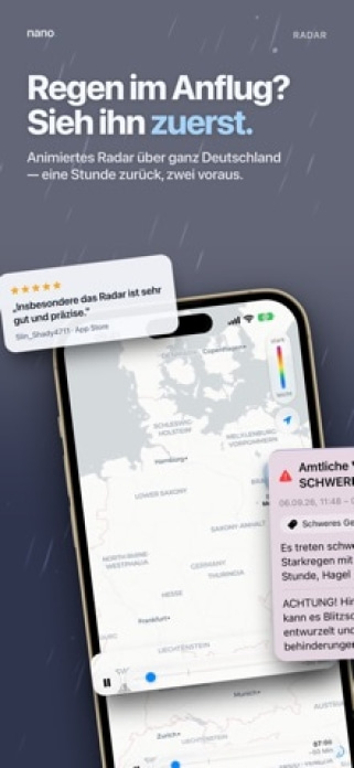 nano - Wetter für Deutschland Smartphone-Screenshot2