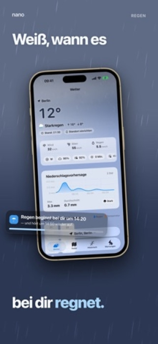 nano - Wetter für Deutschland Smartphone-Screenshot4