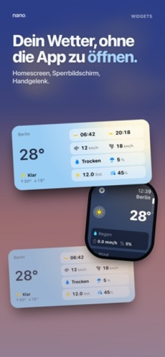 nano - Wetter für Deutschland Smartphone-Screenshot5
