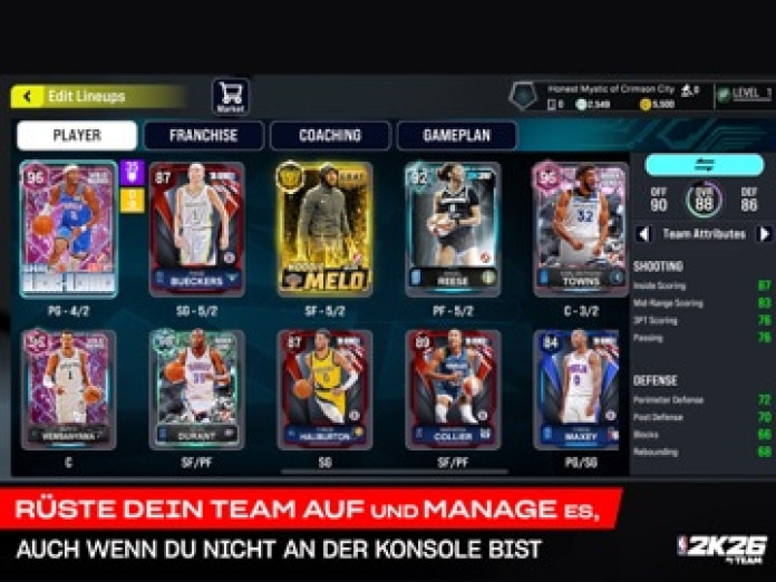 NBA 2K26 MyTEAM Tablet-Screenshot4