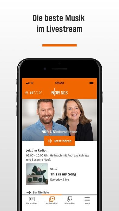 NDR Niedersachsen Smartphone-Screenshot7