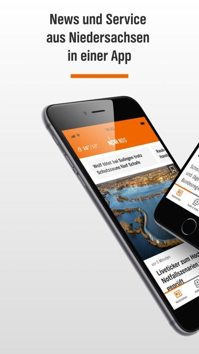 NDR Niedersachsen Smartphone-Screenshot