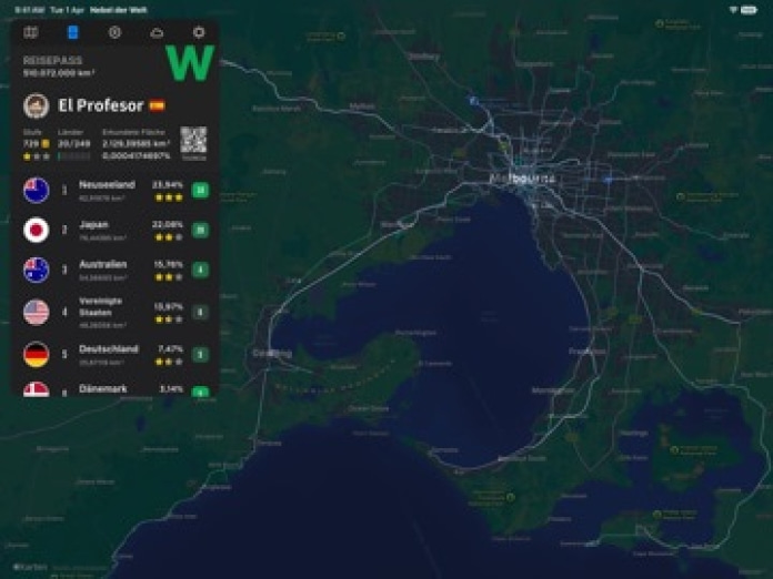 Nebel der Welt (Fog of World) Tablet-Screenshot5