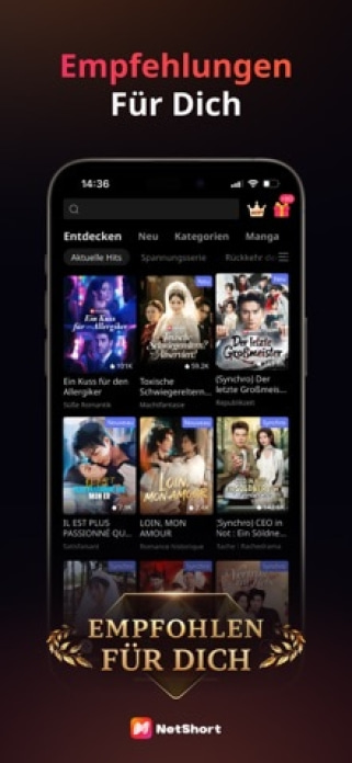 NetShort -Beliebte Dramen & TV Smartphone-Screenshot2