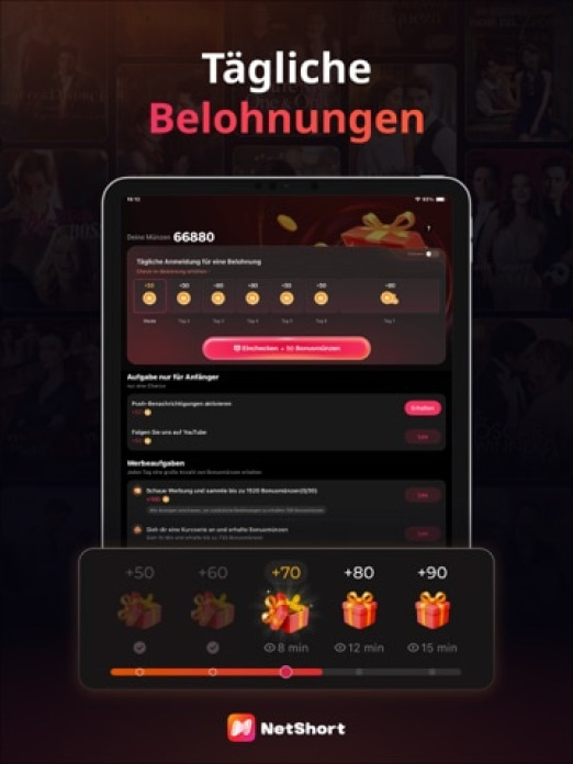 NetShort -Beliebte Dramen & TV Tablet-Screenshot6