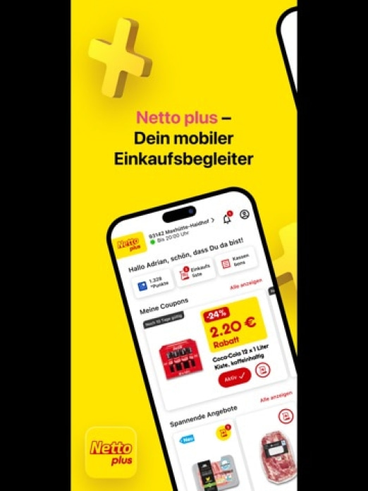 Netto plus Tablet-Screenshot
