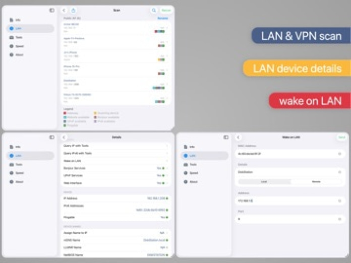 Network Analyzer Pro: IP Tools Tablet-Screenshot2