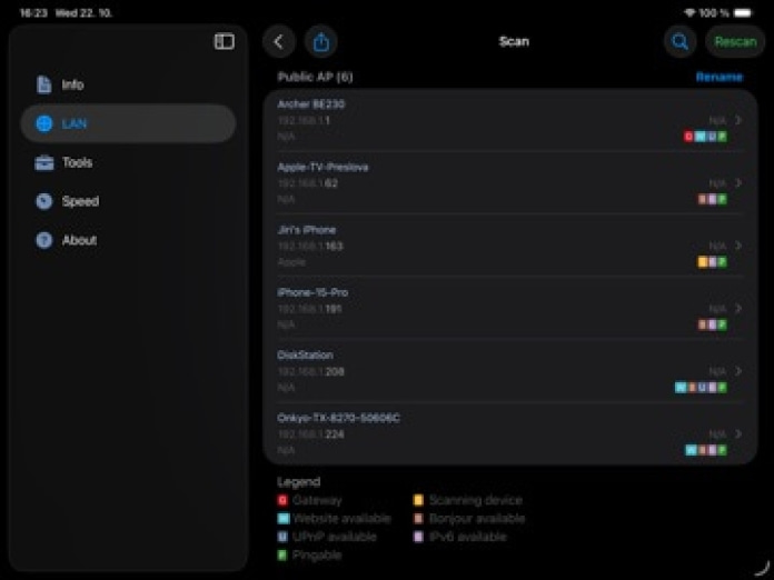 Network Analyzer Pro: IP Tools Tablet-Screenshot6