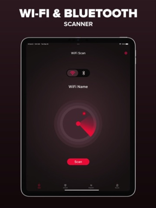 Network Scanner: Device Finder Tablet-Screenshot