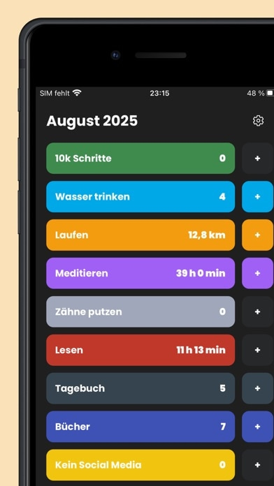 Nexter - Habit Tracker Smartphone-Screenshot2