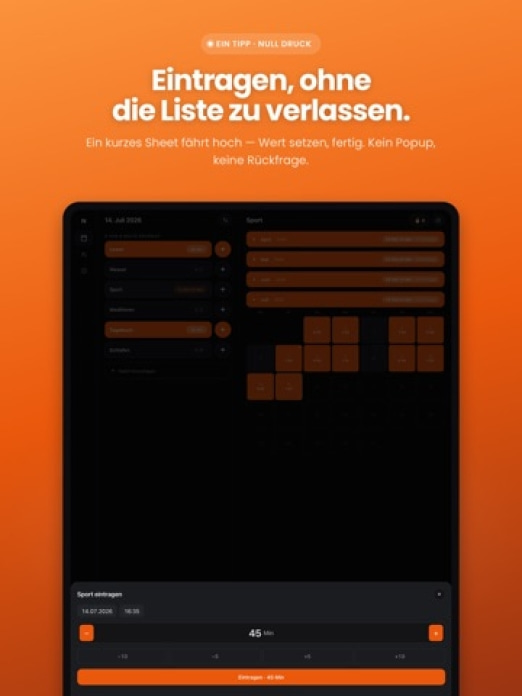 Nexter - Habit Tracker Tablet-Screenshot2