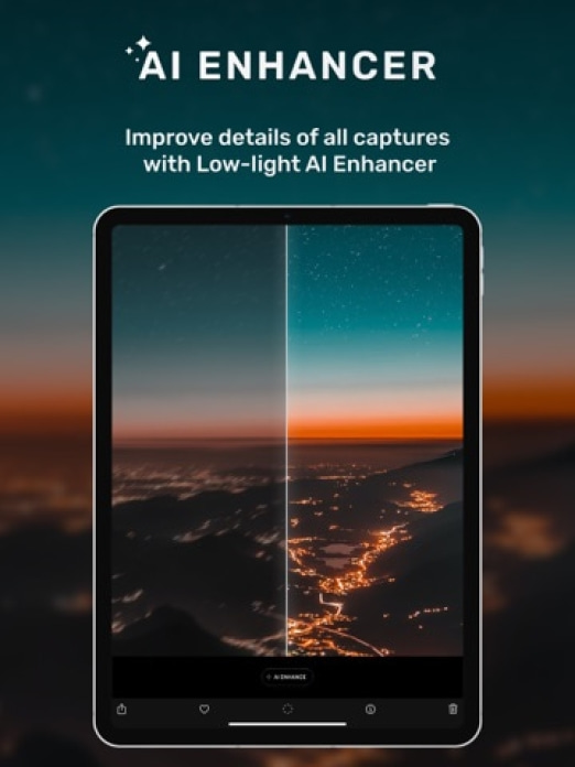 Nightcam: Nachtmodus-Kamera Tablet-Screenshot6