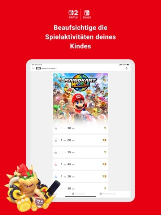 Nintendo Switch-Altersbeschrä… Tablet-Screenshot
