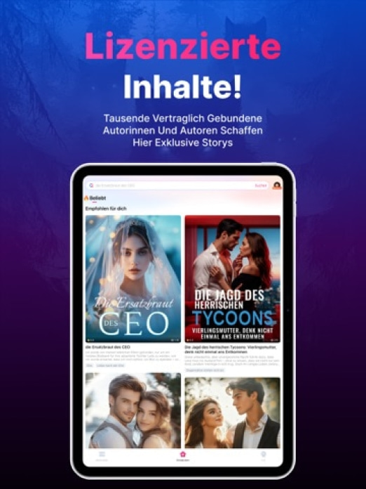 NovelFlow-Unbegrenzte B&uuml;cher Tablet-Screenshot6